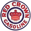 Red Crown Gasoline Vintage Window Decal Sticker Rat Rod Street Rod Hot Rod