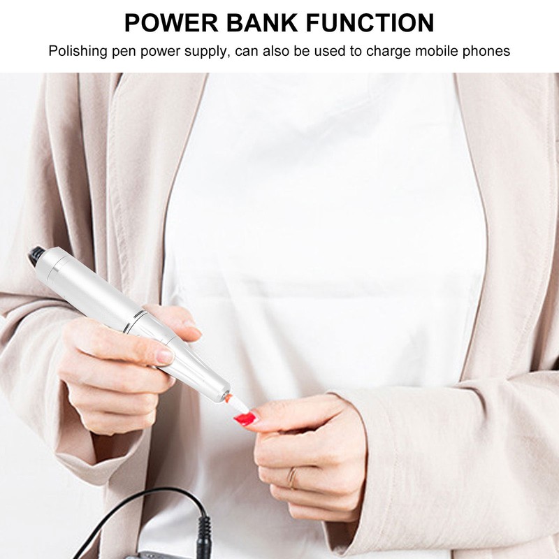 35000RPM Rechargeable Electric Nail Drill Pen Machine Portable Nail Grinding