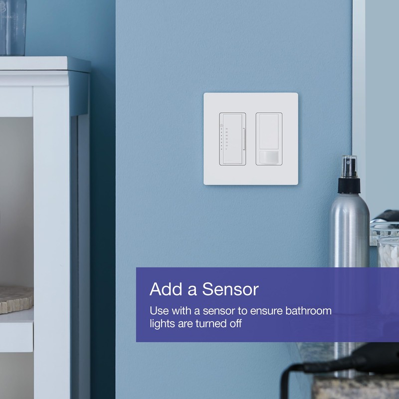 Lutron Maestro Countdown Timer Switch for Fans and Lights, Timer