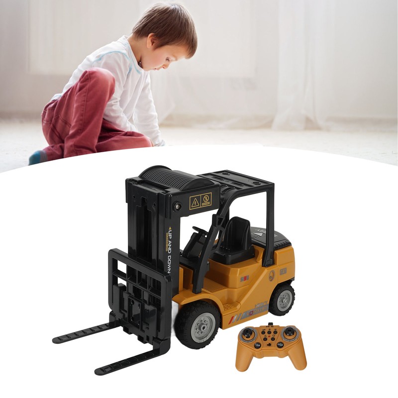 2.4GHZ RC Forklift Construction Truck Spray Realistic Impact Resistance RC