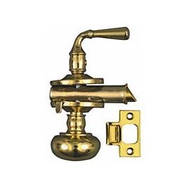 National Hardware N216-614 V1953 Storm Door Latches - Solid Brass in Brass