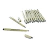 12pcs Waterproof Fine Tip Pens Quick Drying Smoothly Writing Nylon