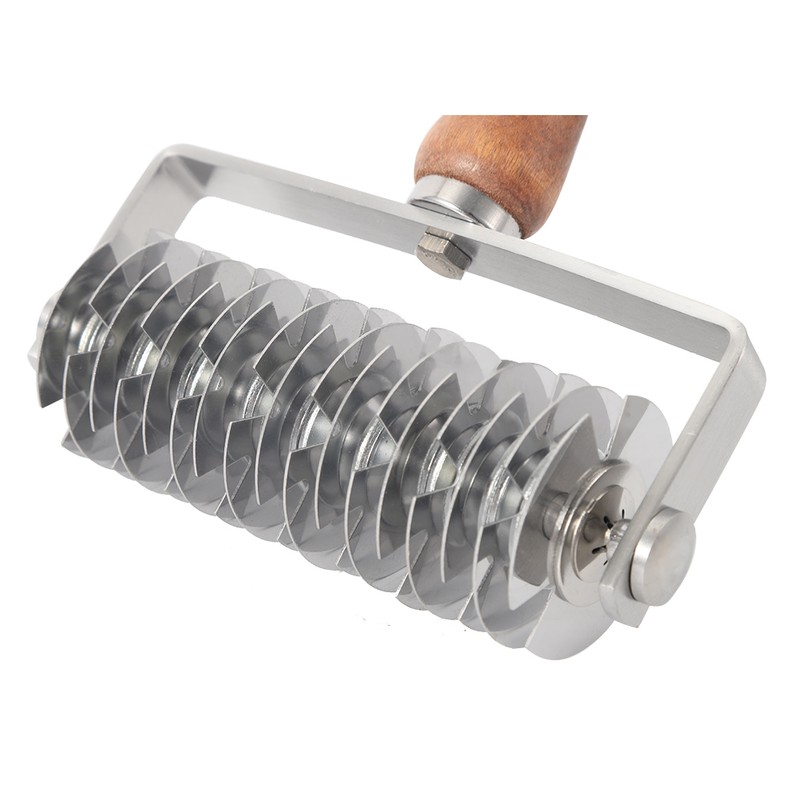 Household Stainless Steel Roller Knife Dough Lattice Roller Cutter Kitchen