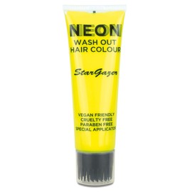 Stargazer Neon UV-Reactive Wash Out Hair Colour, Super Vibrant Colour, Yellow