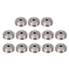 13PCS V Pulley Wheel Stainless Steel Printer Round Wheel Roller