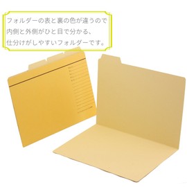 Lion B5-4F-R-20P Individual Folders, Cut Type, B5, 20 Books