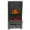 Dolls House Small Glowing Coal Fire Light up Miniature Fireplace
