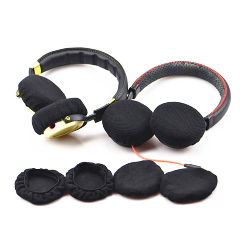 Gatuida 6pcs Stretchable Fabric Ear Headphone Covers Washable and Ear