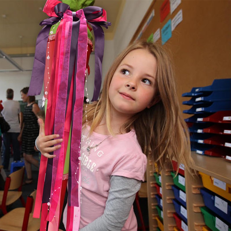 Kunoli Bow School Cone, Sugar Cone Bow, School Cone Bow