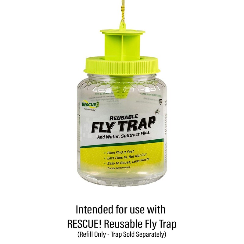RESCUE! Reusable Fly Trap Bait Refill – Outdoor Use