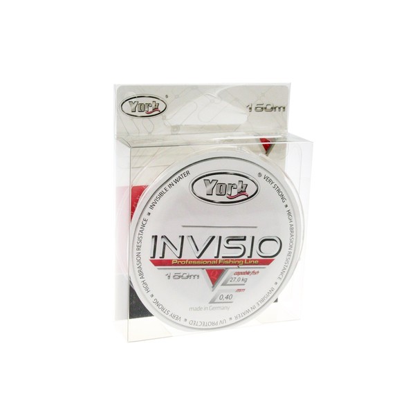 YORK Invisio Fishing Line 150 m Spool 0.14 mm-0.40 mm