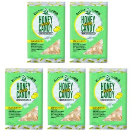 はちみつレモンキャンディ のど飴 はちみつ入 1袋100g入り×5袋セット レモン果汁配合