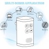 Unbranded AC 110-240V Air Purifier Deodorizer Negative Ion Deodorant 28M