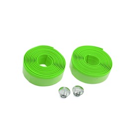 Hihaha 2pcs Green Foam Anti Slip Handlebar Tape Bar Grip Wrap for Bike Durable Material