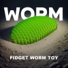 Shilkare Fidget Worm Toy, Worm Big Fidget Toy, EDC Fidget