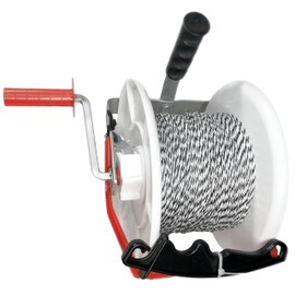 RiteFENCE electric fence 3:1 geared reel (1312ft polywire prewound PK1 + 1 insulgrip)