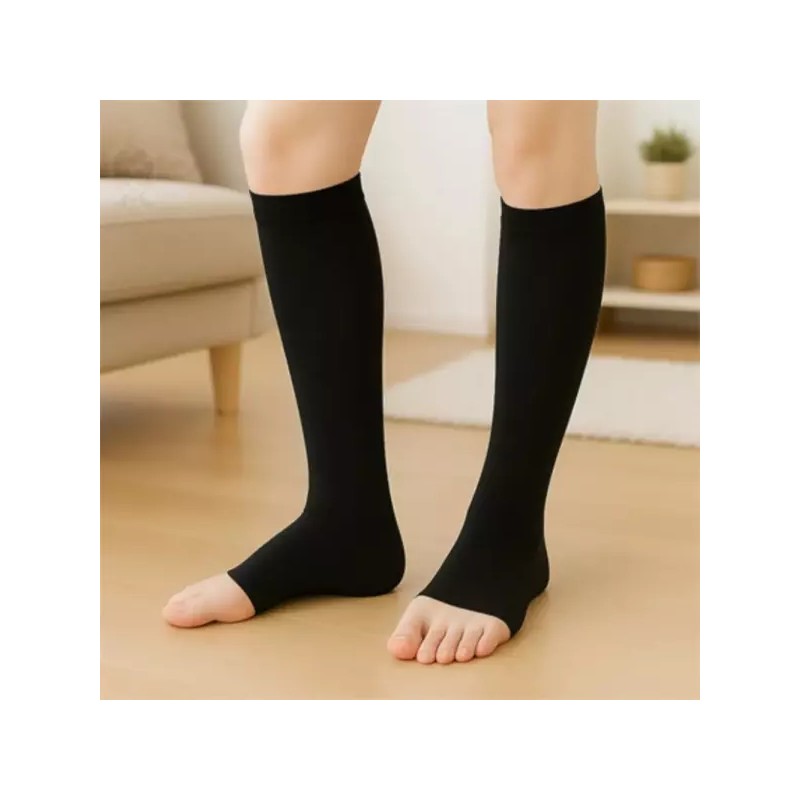 Queenscook 퀸스콕 종아리 압박밴드(XL) (블랙) Queen's Coc Calf Compression Band