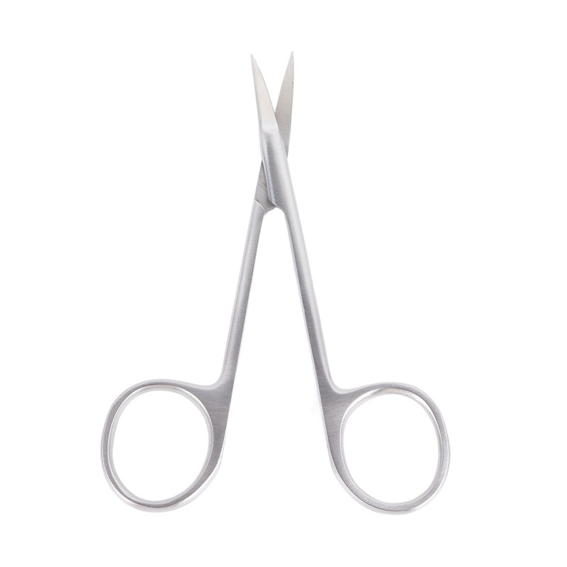 Professional Precise Pointed Tip Cuticle Scissors Stainless Steel Curved Blade
