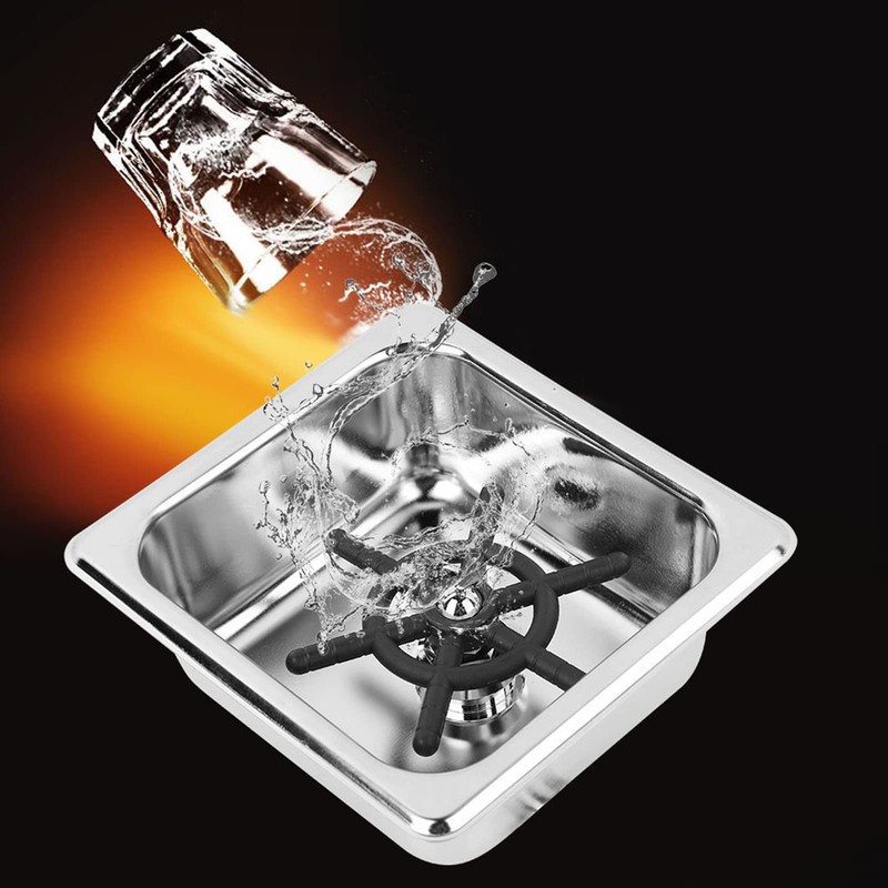 Automatic Stainless Steel Pitcher Rinser, Cup Washer Cleaner Glass Rinser