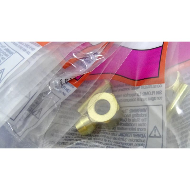 EVERBILT Qty 10 Pkgs EVERBILT 1/4" OD COMPRESSION NUT &