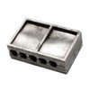 Adygil Bank Sinker Mold with 5 Cavities and 1,2.3-Ounce,Without Handle