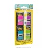 Post-it Flags Page Flag Value Pack, Assorted, 200 1" Flags