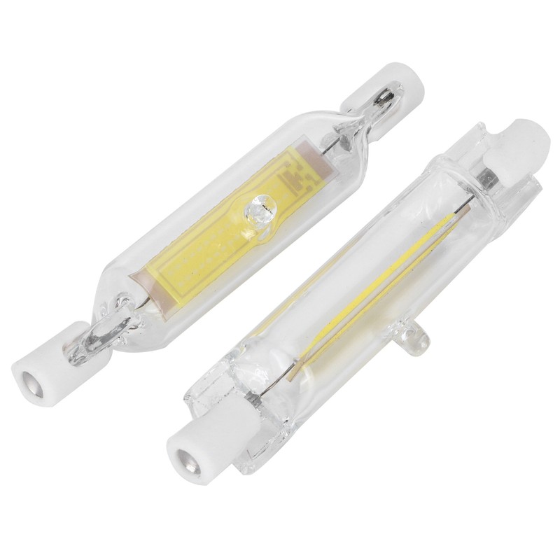 2Pcs R7S COB Bulb 5W 78mm Highlight Double Ended Flood