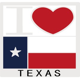 Lamatar1 Texas Souvenir Keychain Metalic (I love texas Heart Shape Keychain)