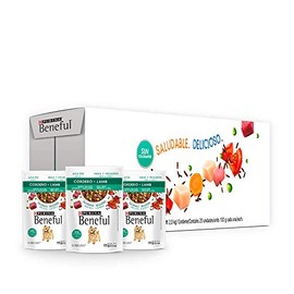 Purina Beneful Adulto Raza Minis y Pequeñas Sabor Codero y Arroz 20pack de 100g