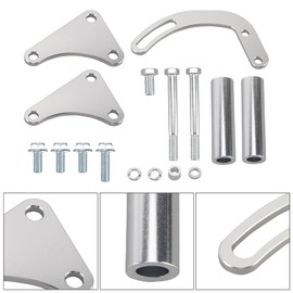 Areyourshop Power Steering Pump Bracket Kit 551497 316-3000833 for Chevy 396 402 409 427 454 502 V8 Long Water Pump 454 Big Block
