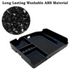 EVTIME Center Console Organizer fit for Dodge RAM 1500 2500