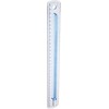 Westcott Finger Grip Plastic Ruler Measuring Inches and Metric, 12",