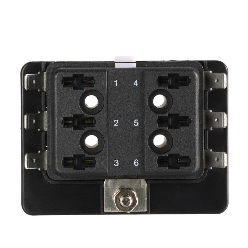 6 Way Mini Blade Fuse Box Holder APM ATM 5A