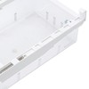 Refrigerator Drawer Large Capacity Transparent Rectangular Fridge Under Shelf Drawer