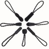 HOLDALL 70 Pack Zipper Pull Replacement, 7 Styles Paracord Zipper