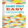 Jumbo Print Easy Crosswords #8 (Large Print Crosswords)