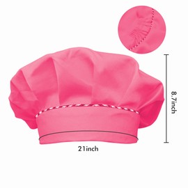 Kids Apron and Chef Hat Set Cute Easter Bunny Egg Canvas Apron for Adults Funny Cartoon Kitchen Bib for Mon Painting Cooking Baking