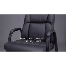 CLATINA 2 Pack Leather Guest Chair Waiting Room Office Desk Side Chair Reception