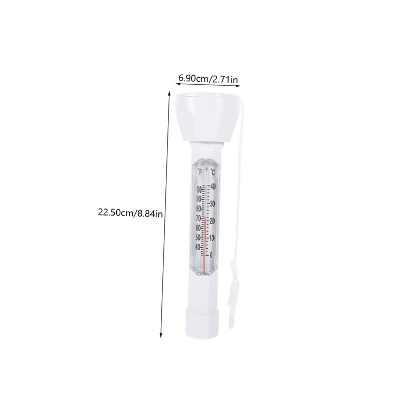 Levemolo Floating Pool Thermometer Easy to Read Water Temperature Measuring