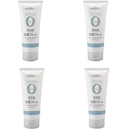 Pharmaact Additive-Free Cleansing Foam, 4.6 oz (130 g) x 4 Packs