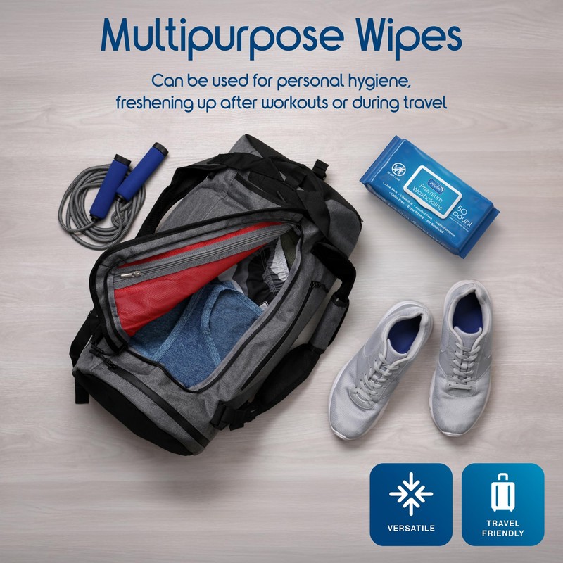 Inspire Adult Wet Wipes, Wash Cloths, Incontinence & Cleansing for