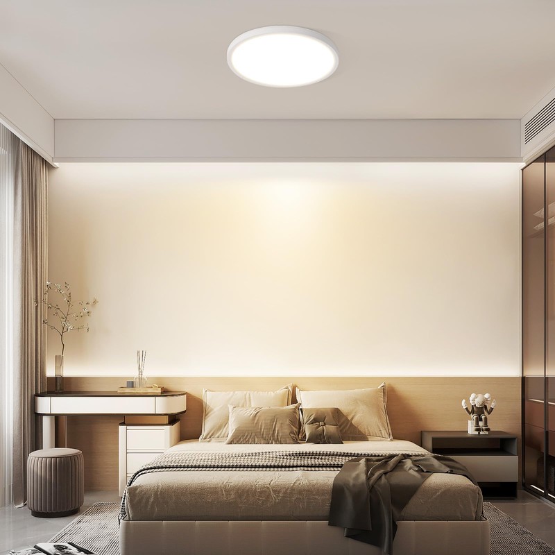 muyuua Ceiling Light LED Ceiling Light Flat Bedroom Lamp 18