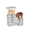 Feyarl Makeup Brush Case, Brush Stand, Crystal Brush Holder, Cosmetic