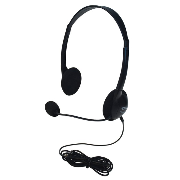 Califone 3065AVT Lightweight Personal Multimedia Stereo Headset with To Go