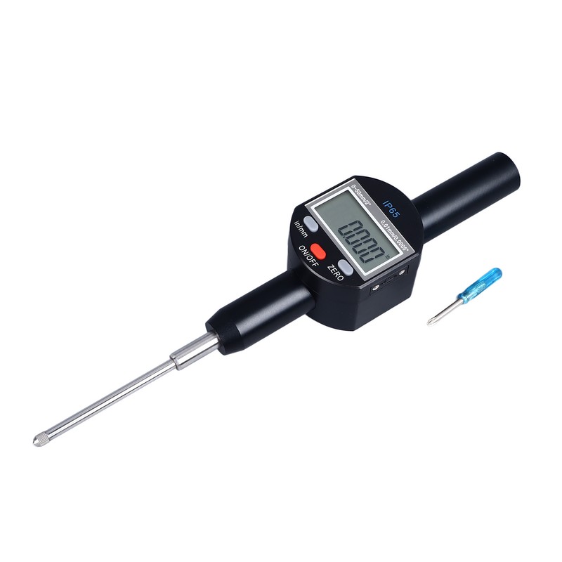 Digital Dial Indicator 0.01mm 0.0005in Resolution 0 To 50mm 2in