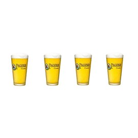 Pacifico Cerveza Mexican Beer Pint Glass | Set of 4 Glasses