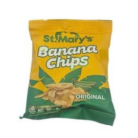 St. Mary's Banana Chips 1.06 oz (Pack of 20)
