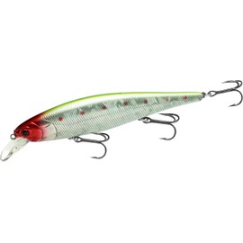 LUCKY CRAFT Pointer 128, 251 Nishiki, Jerkbait, Tournament-Winning Freshwater Bass Fishing Lure, Suspending Hard Bait with Side-to-Side Action, Built-in Rattle, and Weight Transfer System