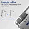 WUBEN G5 Rechargeable EDC Flashlight, 400 Lumens Dual Light Sources