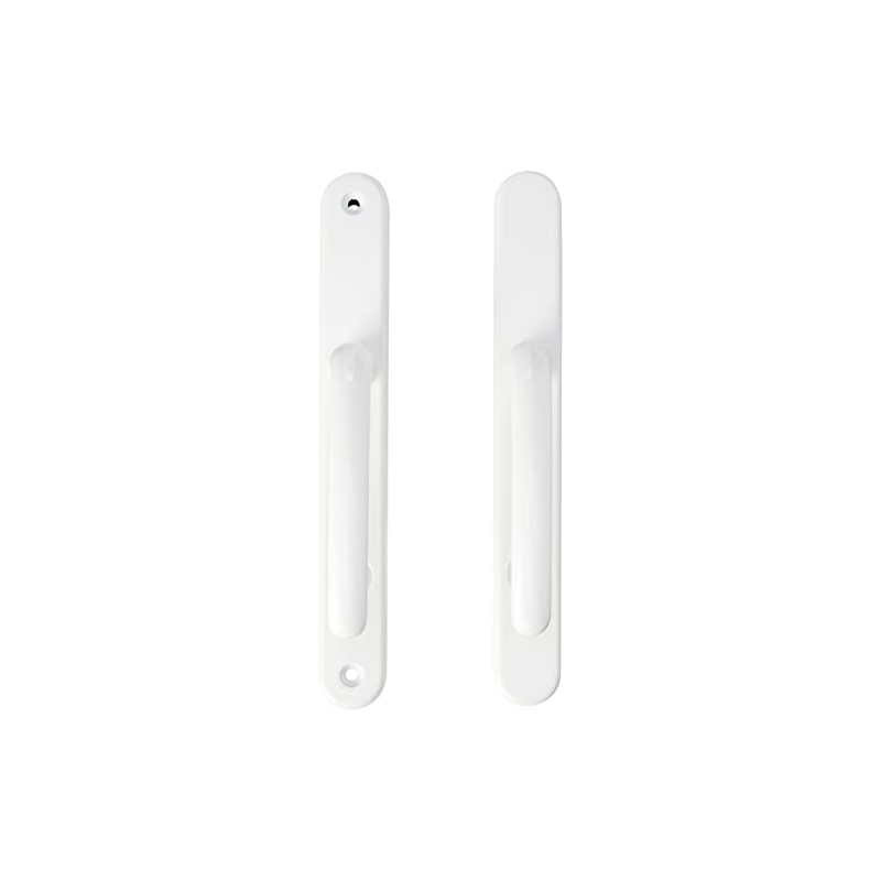 uPVC Door Handles Set Lever/Lever White